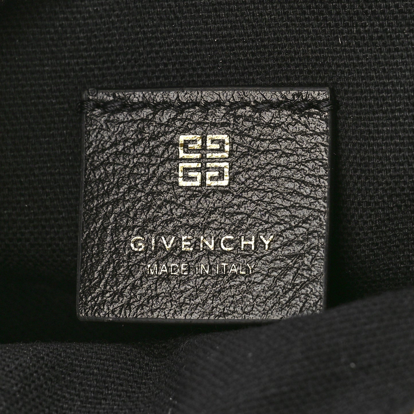 Aged Calfskin Mini Voyou Boyfriend Party Bag Black