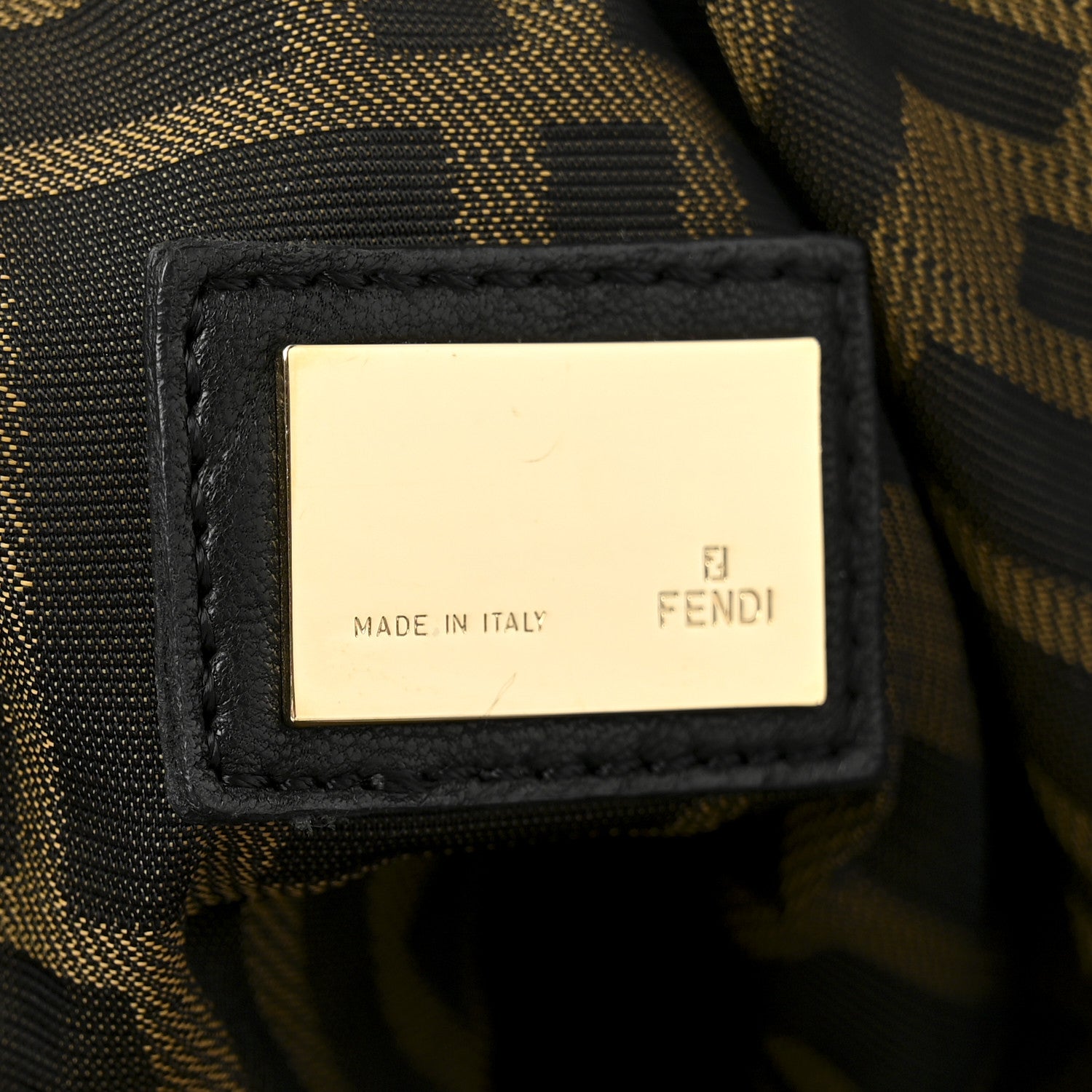 Fendi Nappa Nuvolata Spy Black 9 of 12