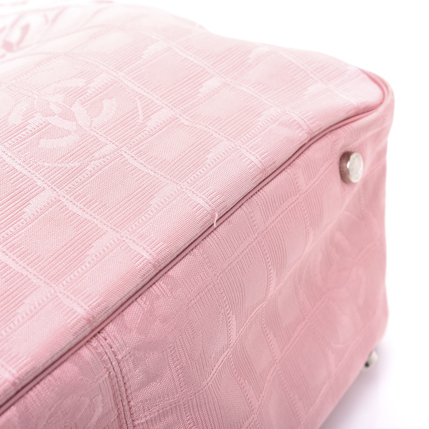Chanel Nylon Medium Travel Tote Pink 12 of 12