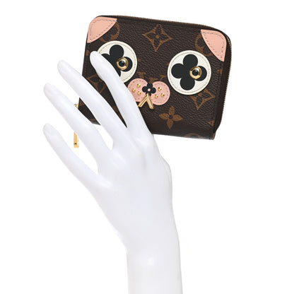 Louis Vuitton Monogram Valentine Dog Zippy Coin Purse 2 of 10