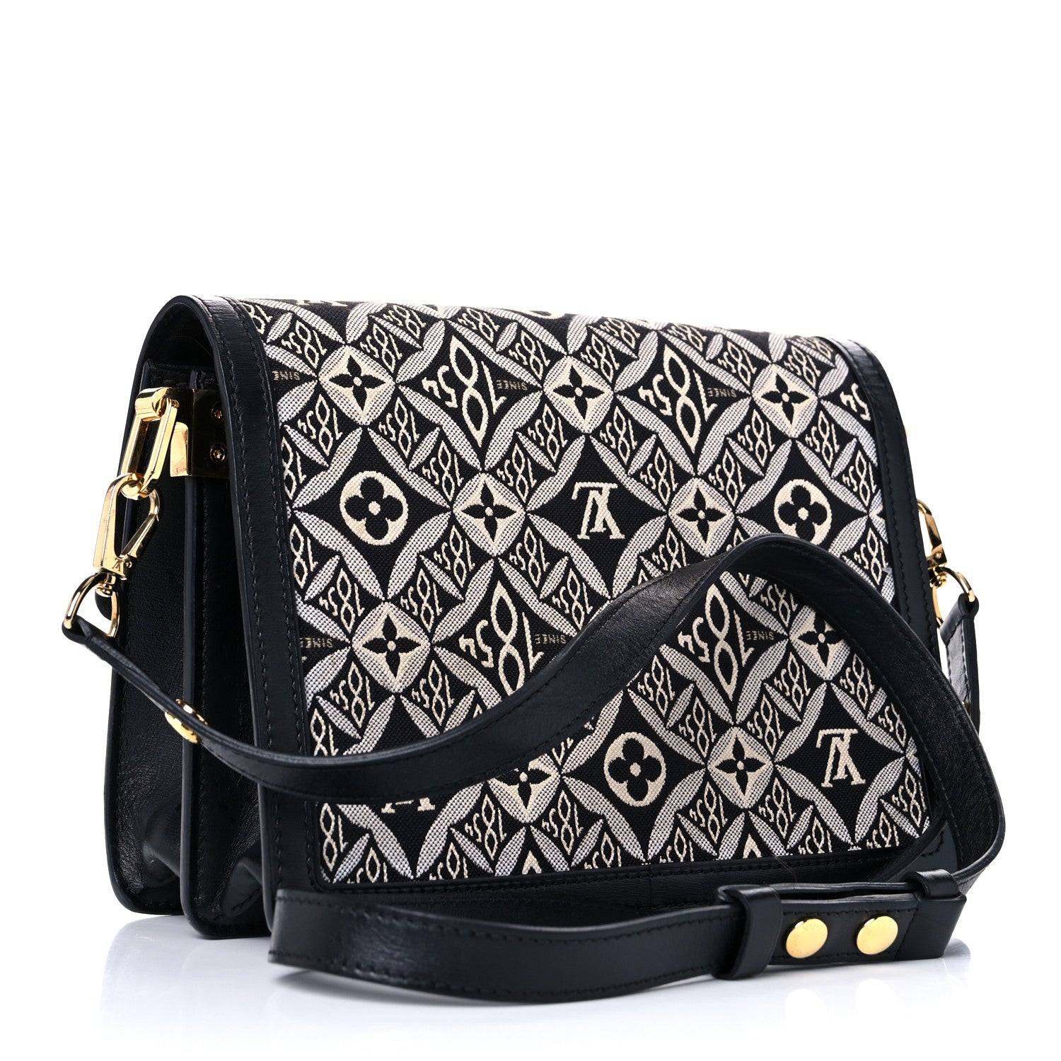 Louis Vuitton Jacquard Since 1854 Dauphine MM Grey 3 of 16