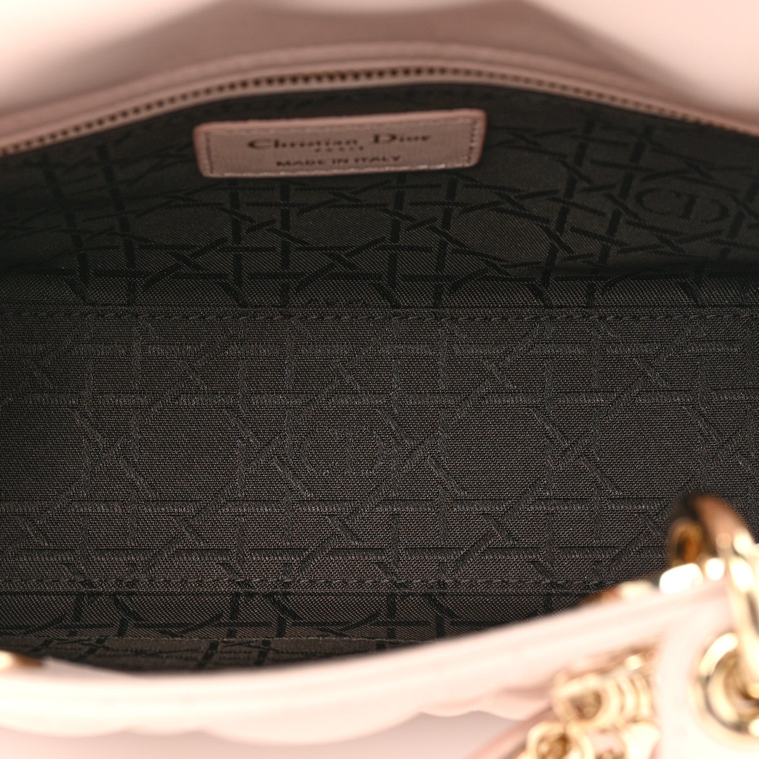 Christian Dior Lambskin Cannage Small My ABCDior Lady Dior Light Pink 5 of 15