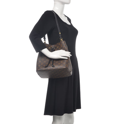Louis Vuitton Monogram Neonoe MM Black 2 of 9