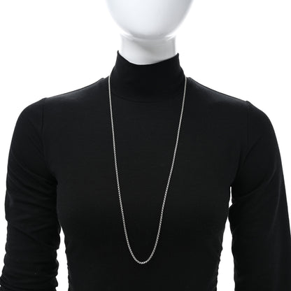 David Yurman Sterling Silver 2.7mm Small Box Chain Necklace 32" 2 of 4