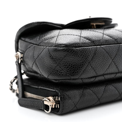 Chanel Caviar Quilted New Mini Flap Black 10 of 12