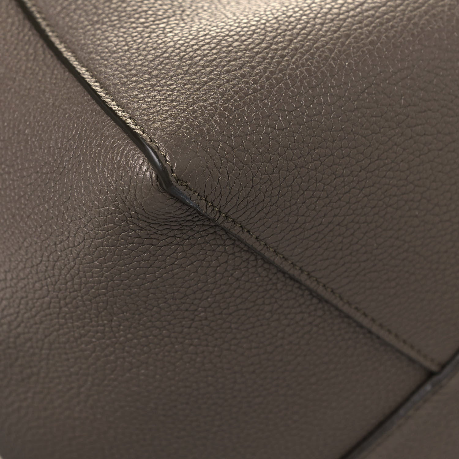 Celine Soft Grained Calfskin Small Belt Cabas Phantom Taupe 7 of 16