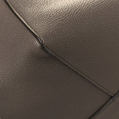 Celine Soft Grained Calfskin Small Belt Cabas Phantom Taupe 7 of 16
