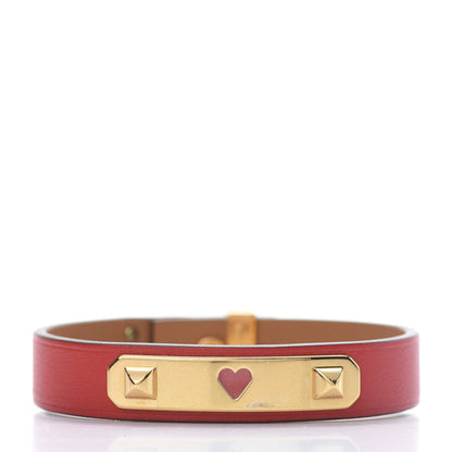 Hermes Swift As De Coeur Bracelet T3 Rouge De Coeur 3 of 6