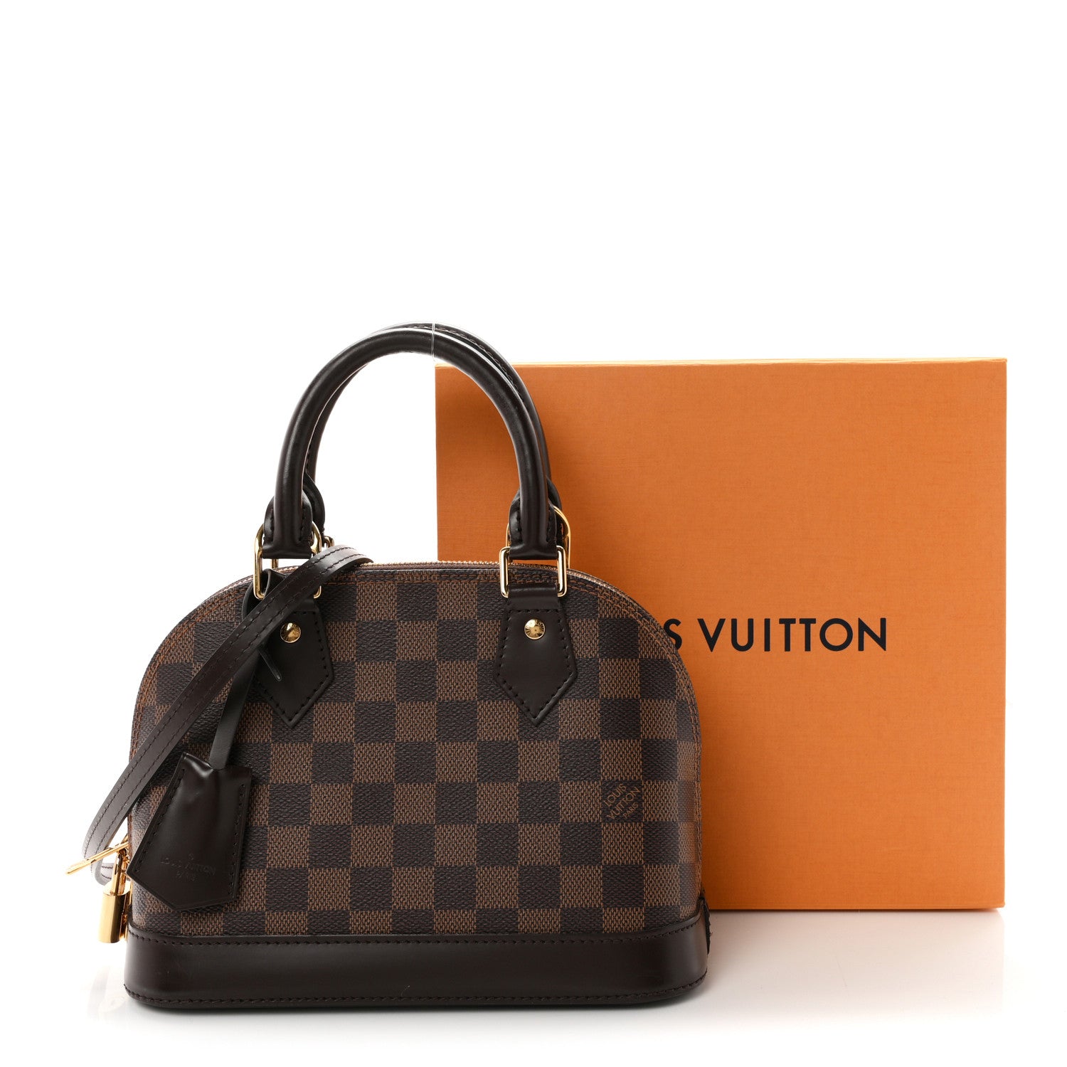 Louis Vuitton Damier Ebene Alma BB 11 of 11