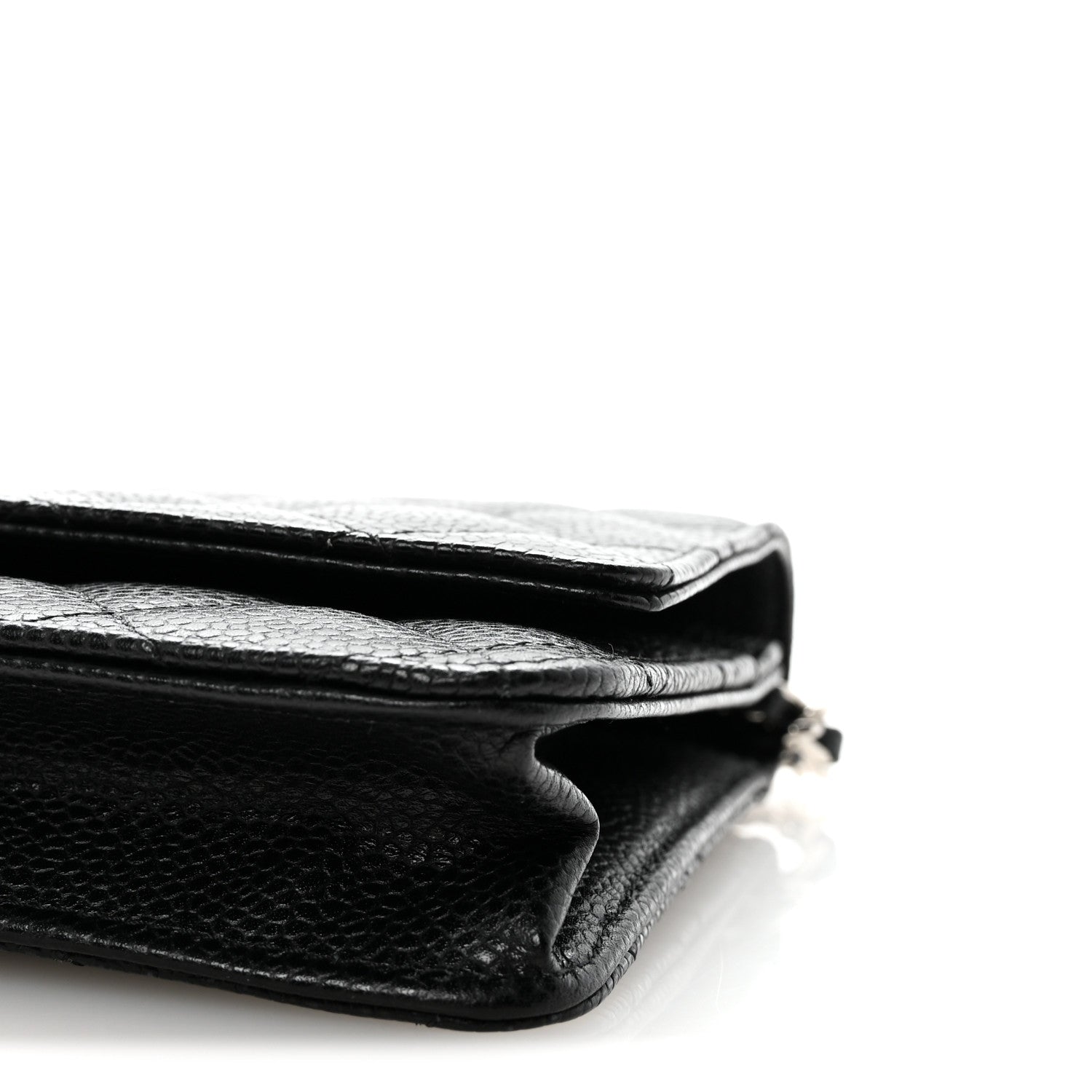 Chanel Caviar Quilted Wallet on Chain WOC Black 11 of 12