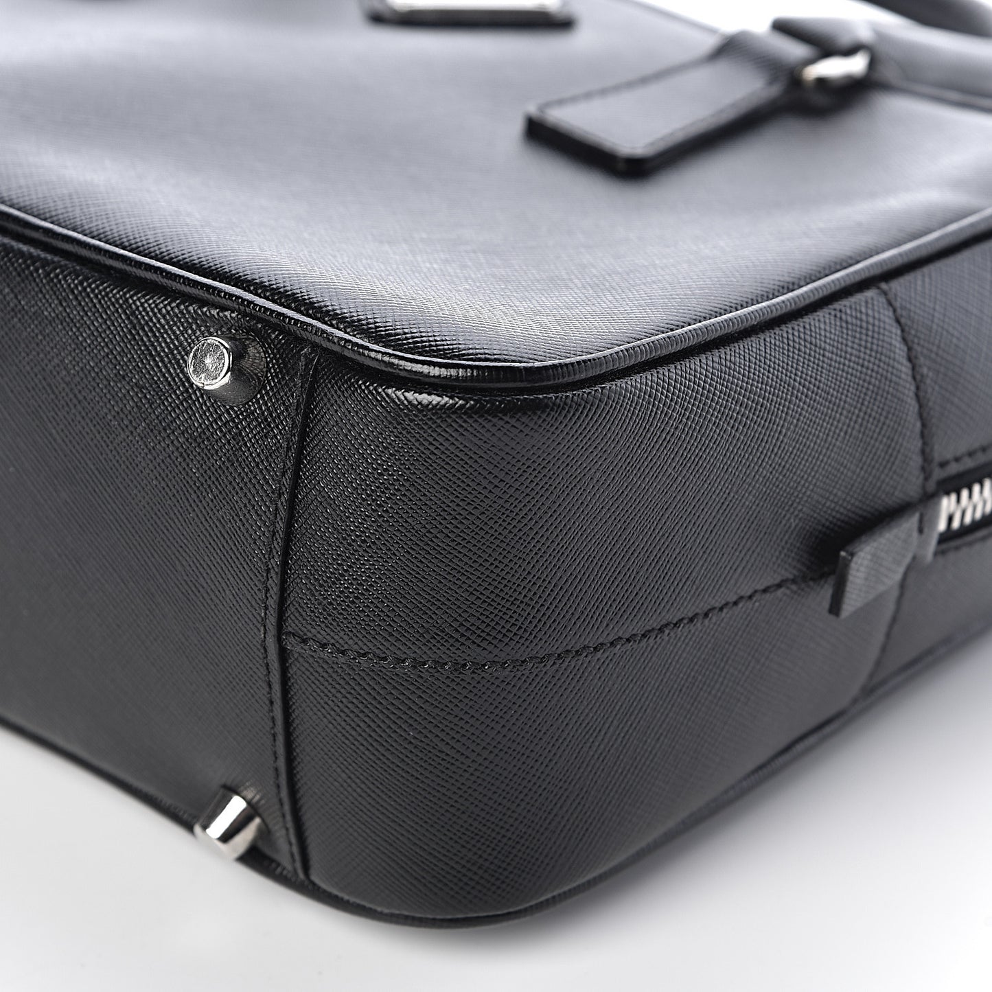 Saffiano Lux Bauletto Black