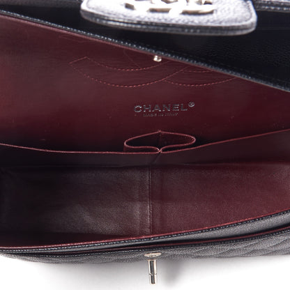 Chanel Caviar Quilted Jumbo Double Flap Black 5 of 11