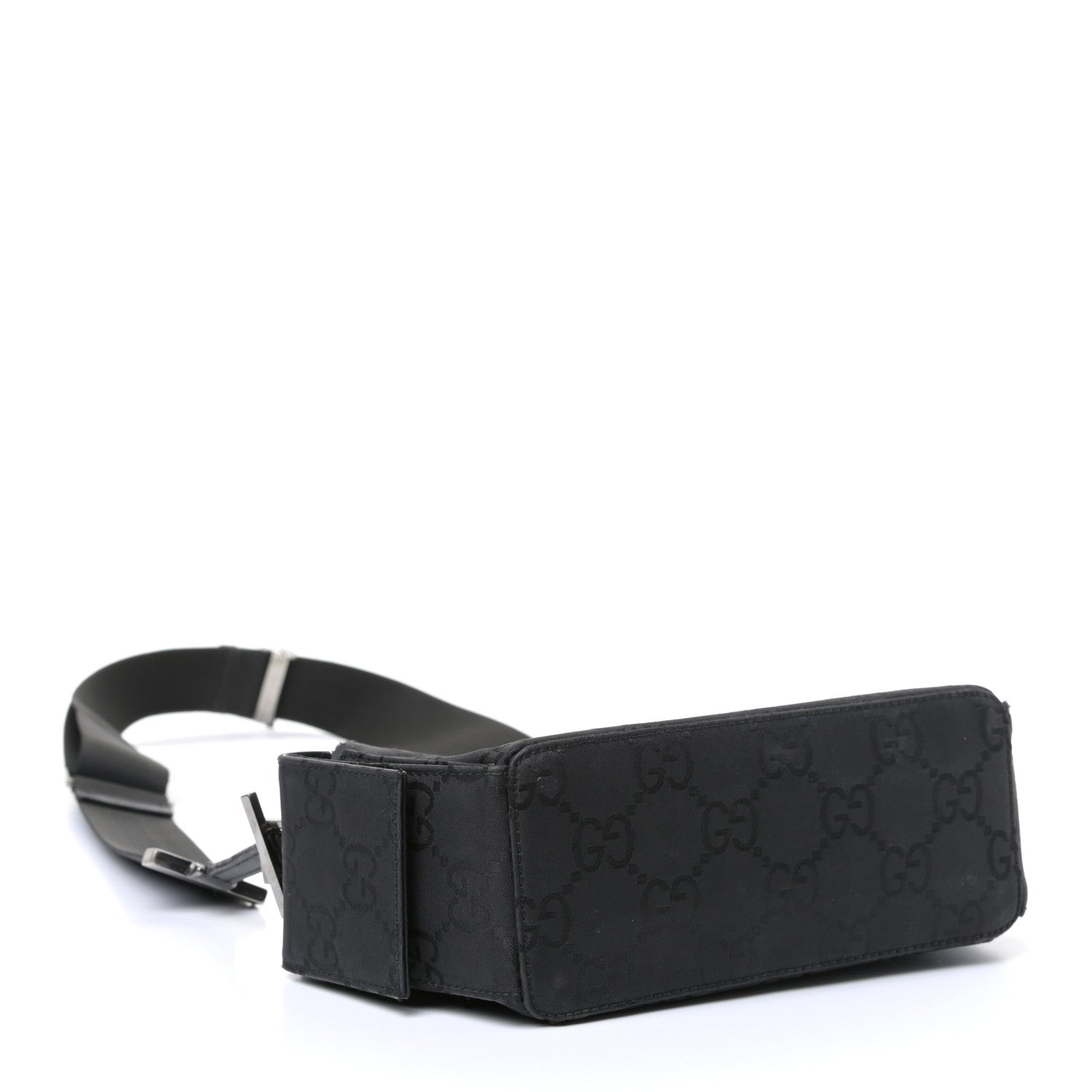 Gucci Monogram Crossbody Bag Black 3 of 5