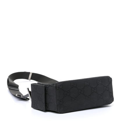 Gucci Monogram Crossbody Bag Black 3 of 5
