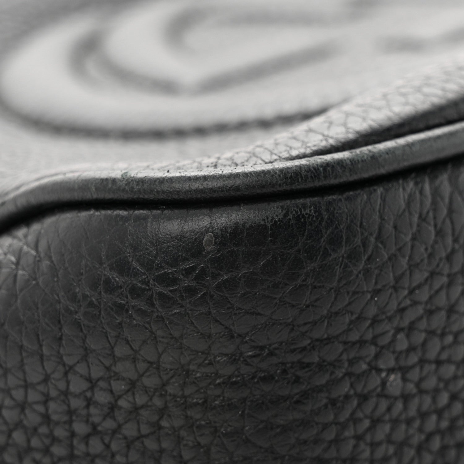 Gucci Pebbled Calfskin Small Soho Disco Bag Black 10 of 19