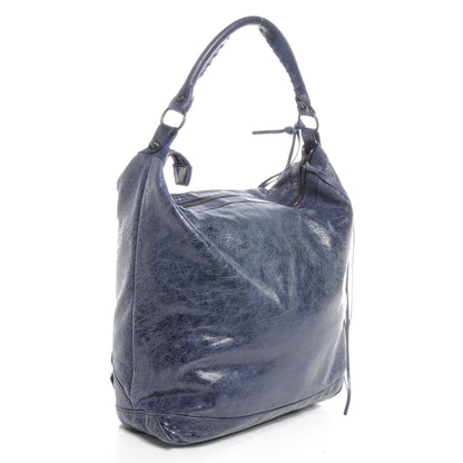 Balenciaga Agneau Day Hobo Bleu 3 of 7