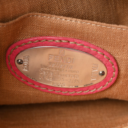Fendi Cuoio Romano Selleria 2Bag Tote Pink 6 of 9
