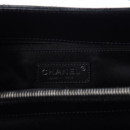 Chanel Caviar Quilted Grand Shopping Tote GST Black 6 of 8