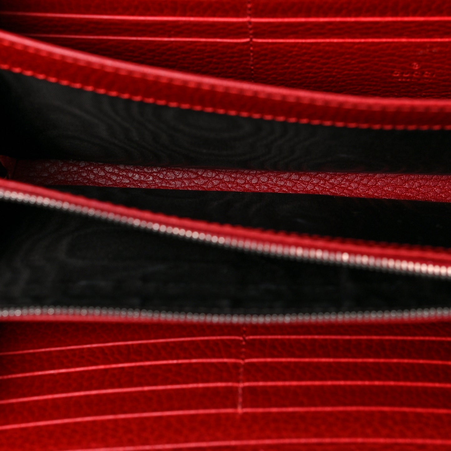 Calfskin Mini Dionysus Chain Wallet Hibiscus Red