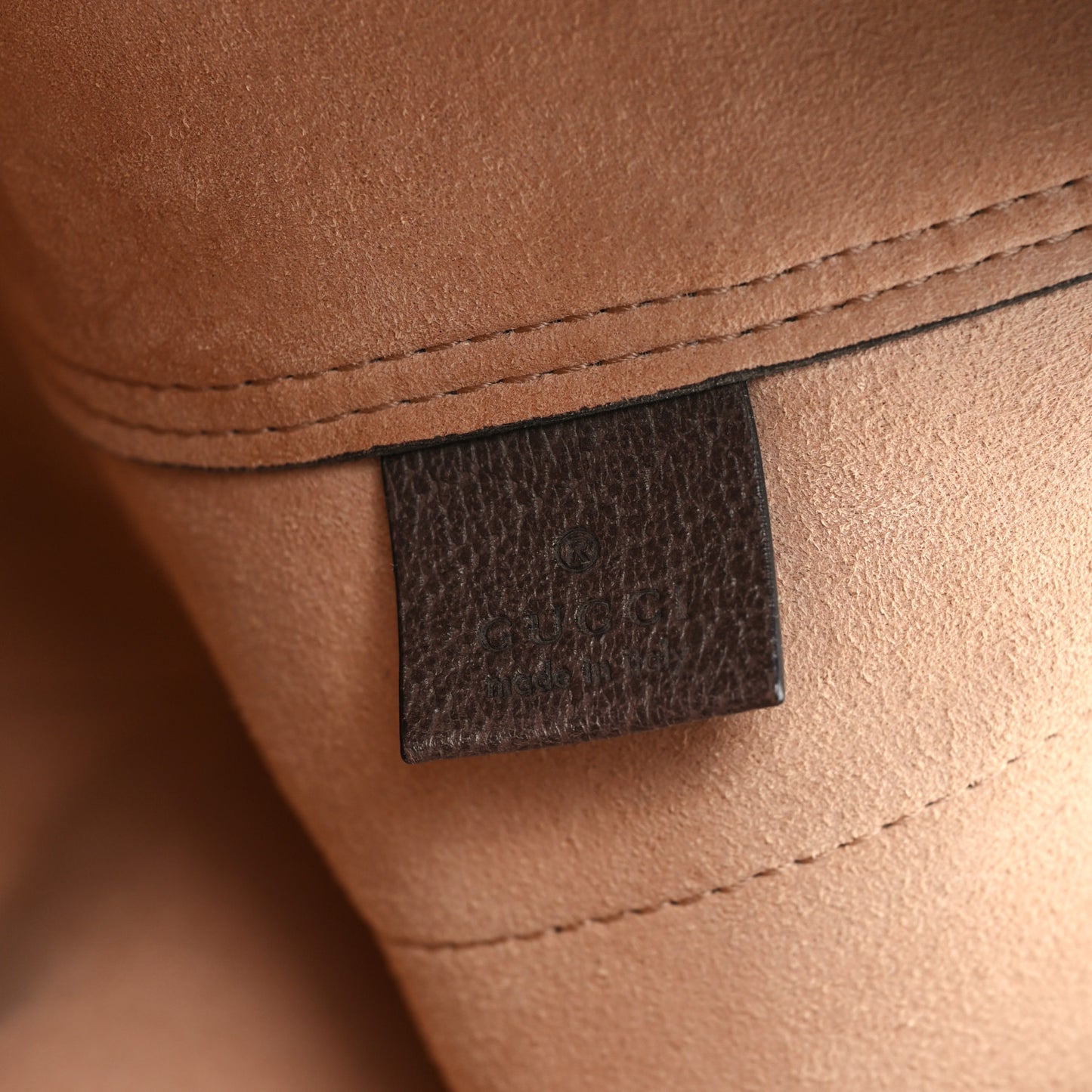 GG Supreme Monogram Web Ophidia Tote Brown