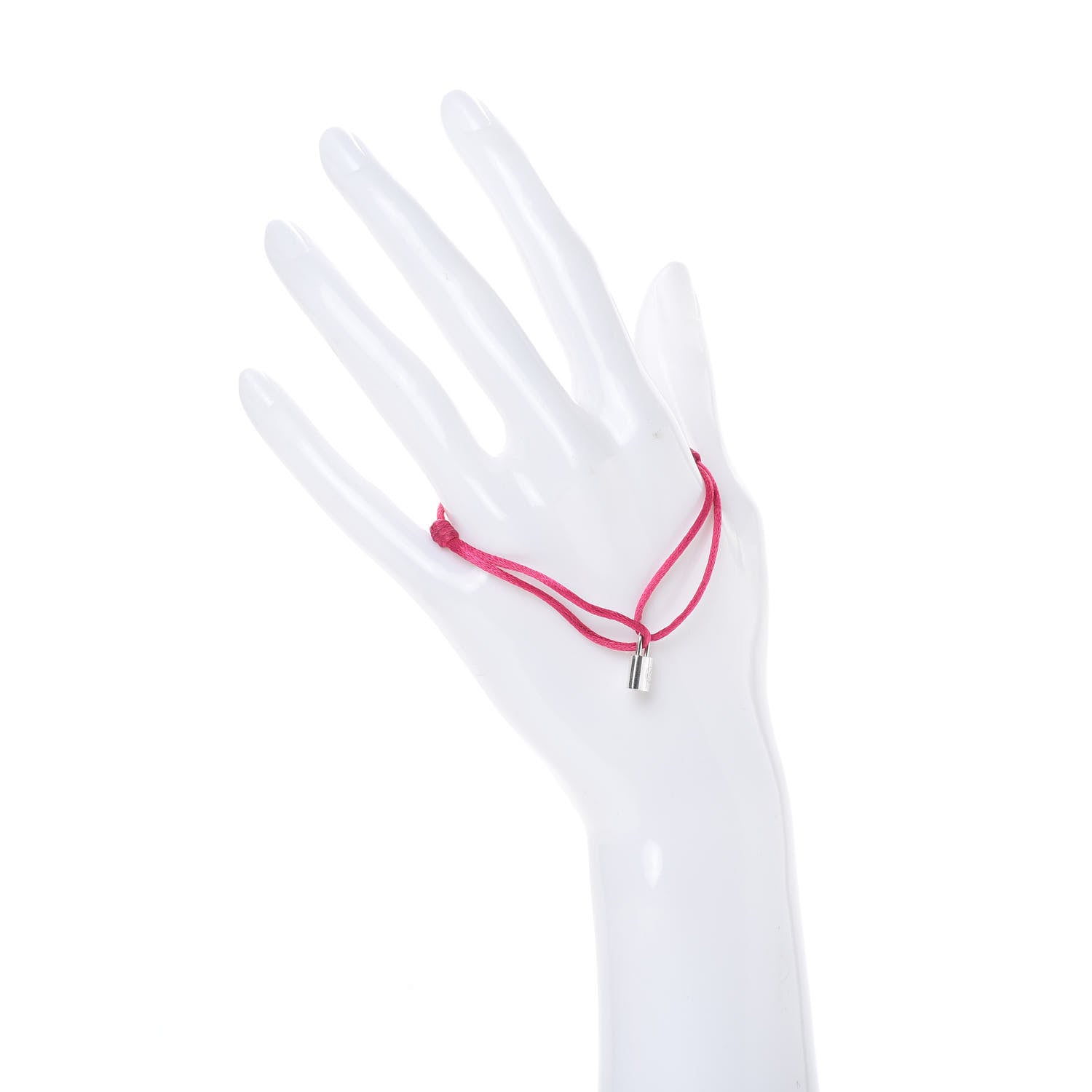 Louis Vuitton X UNICEF Sterling Silver Lockit Bracelet Freesia 2 of 6