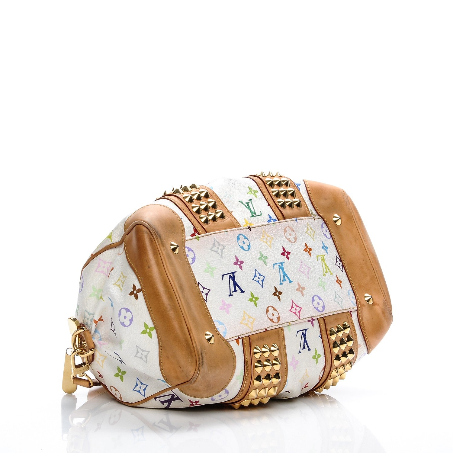 Louis Vuitton Monogram Multicolor Courtney MM White 4 of 14