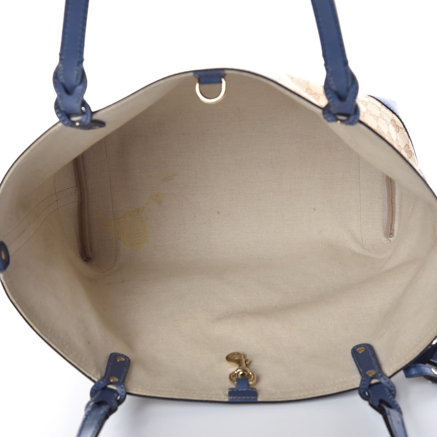 Monogram Medium Craft Tote Turquoise