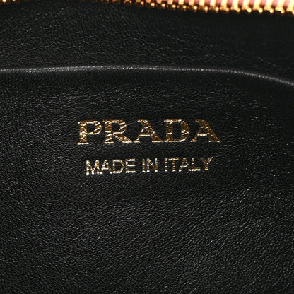 Prada Soft Calfskin Arque Shoulder Bag Alabastro 6 of 10