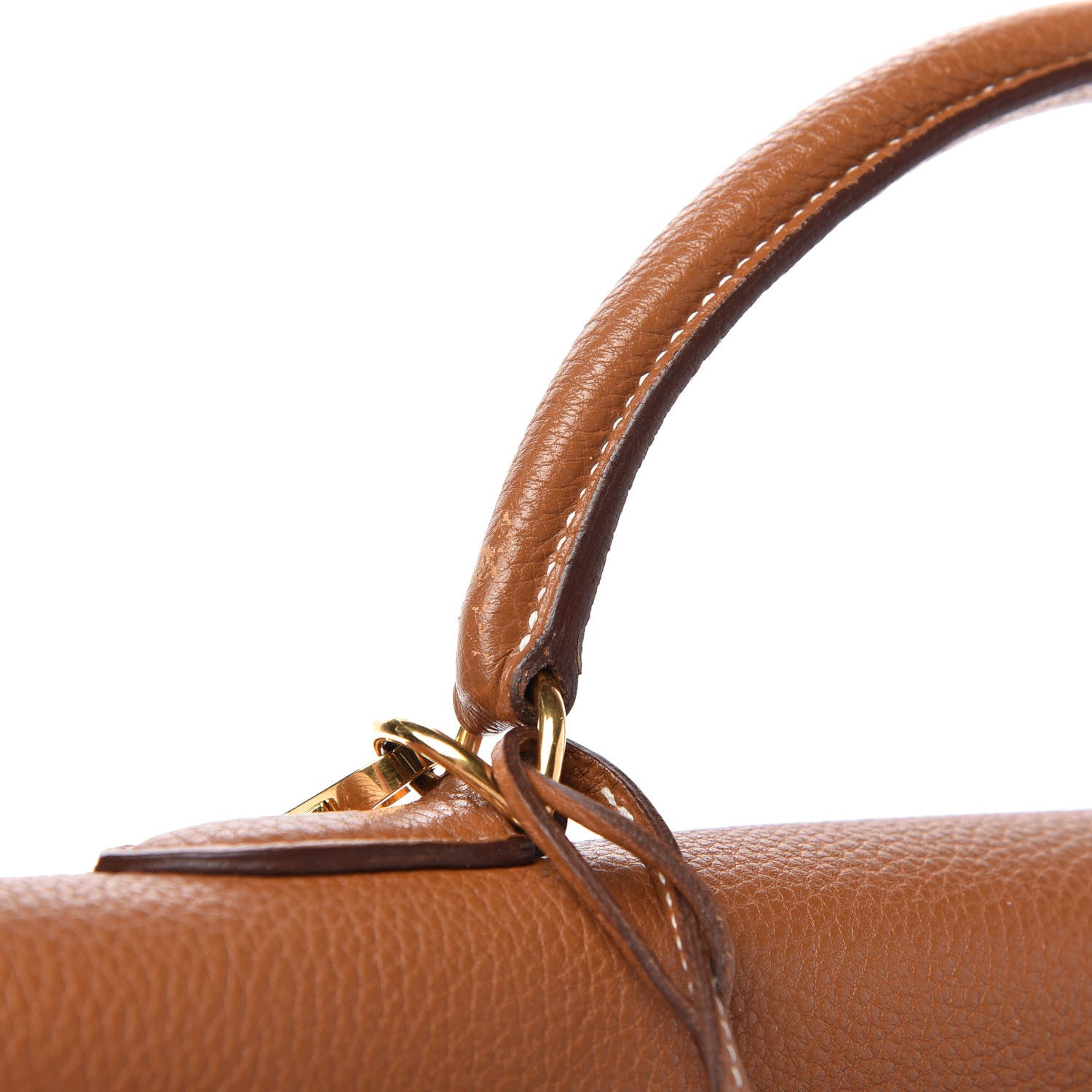 Hermes Togo Kelly Sellier 40 Gold 13 of 14