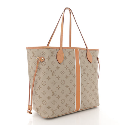 Louis Vuitton Monopaname Neverfull MM Beige Ocher 4 of 10