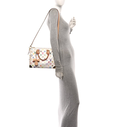 Louis Vuitton LV X TM Monogram Multicolor Speedy Bandouliere 25 White 2 of 10