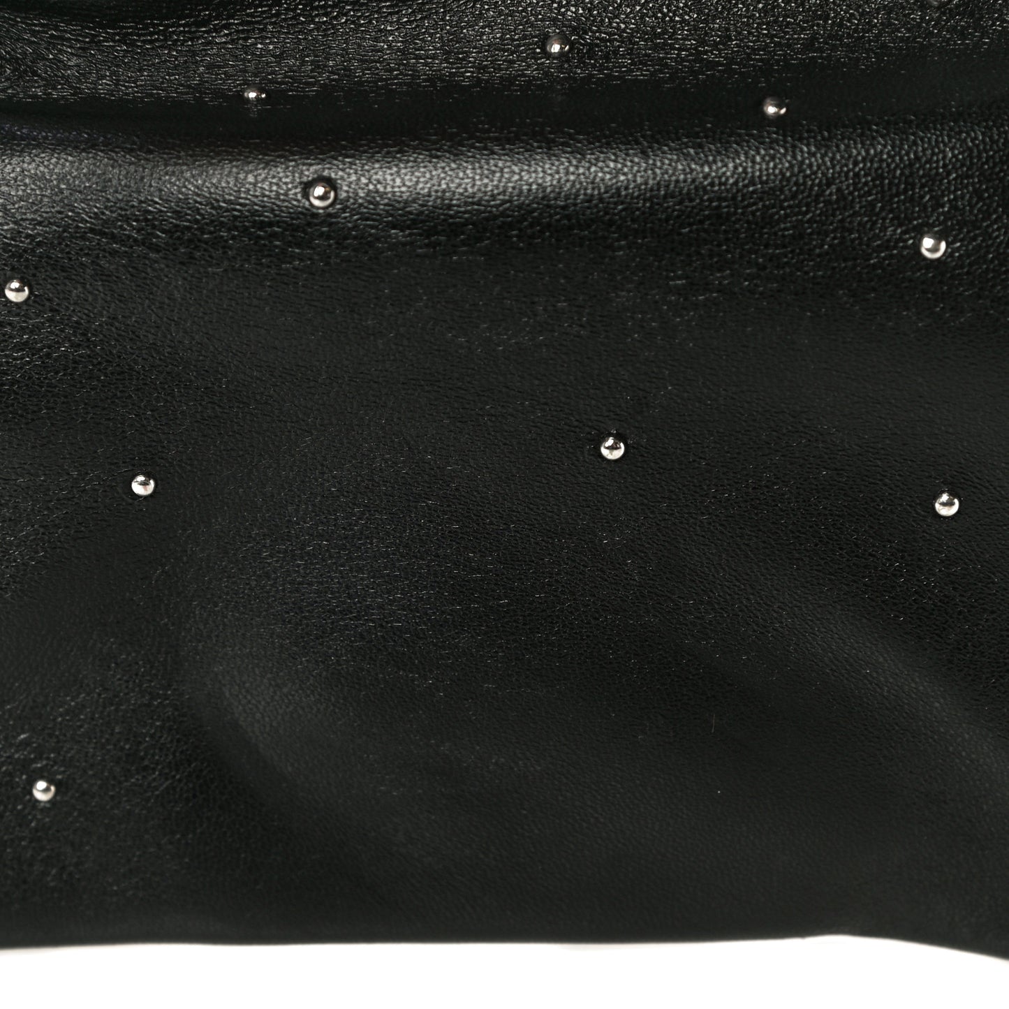 Calfskin Alix Soft Flap Clutch Black