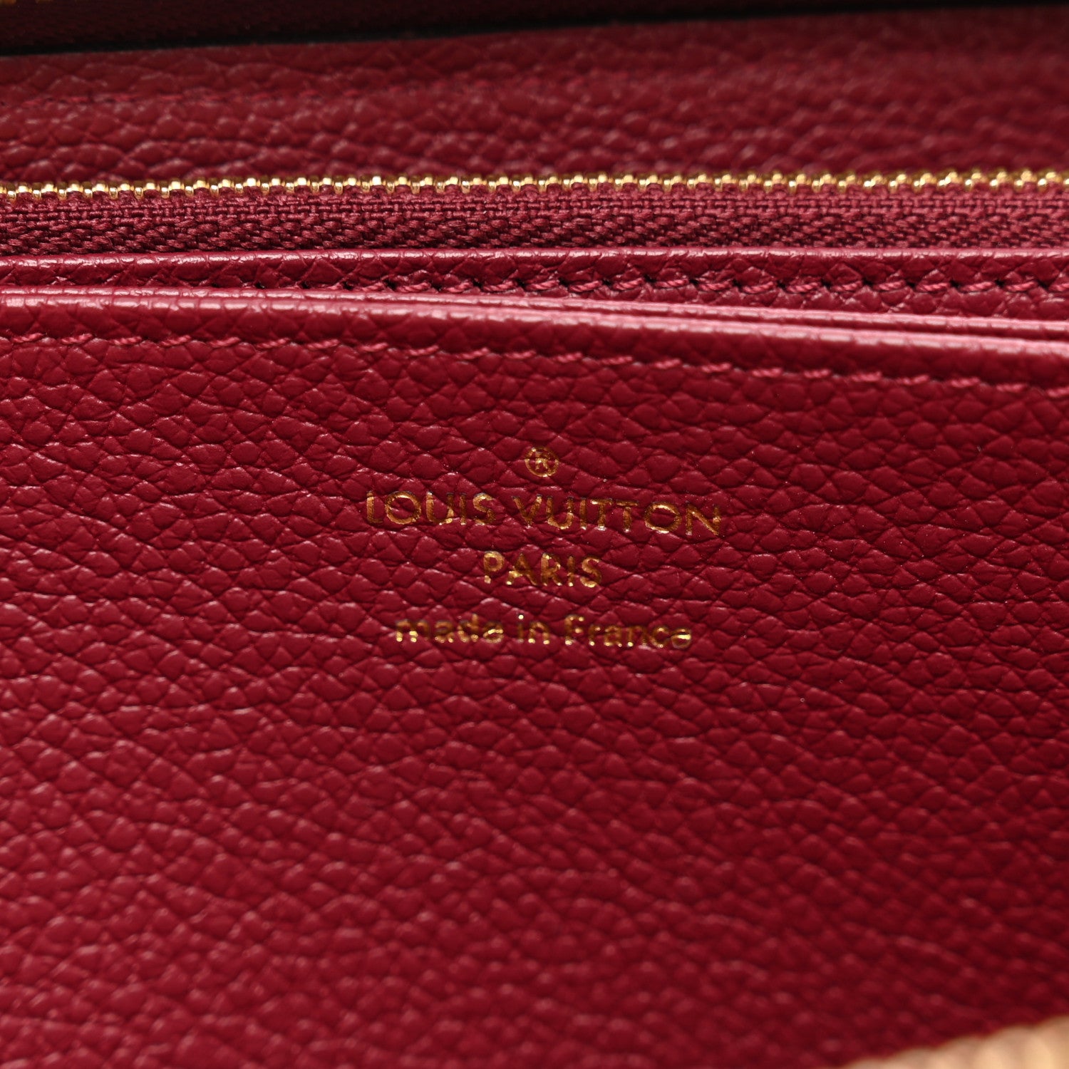 Louis Vuitton Empreinte Zippy Wallet Raisin 6 of 6