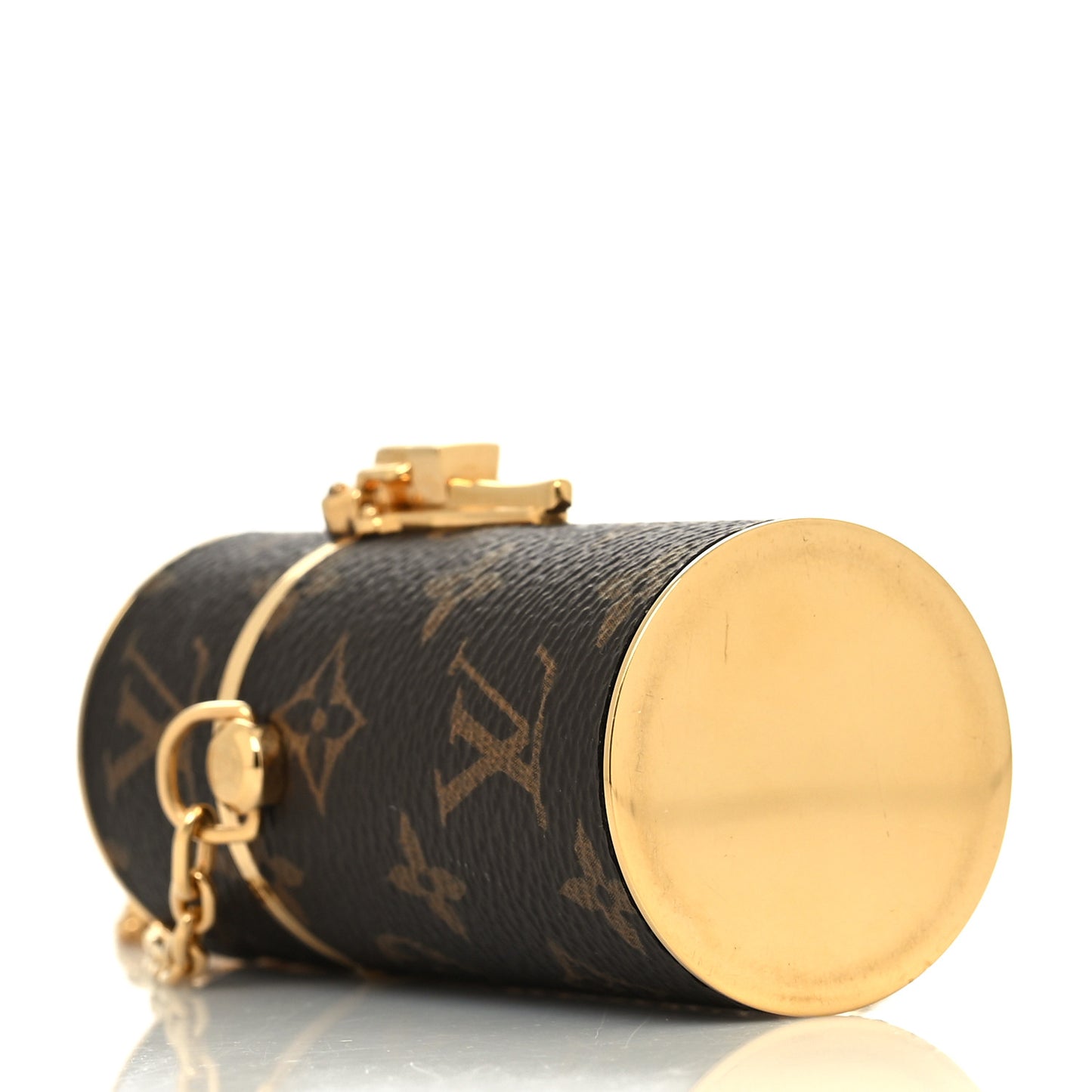 Monogram Chain Lipstick Case