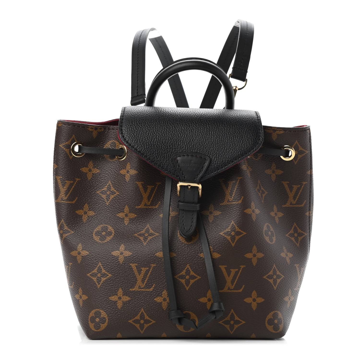 Louis Vuitton Monogram BB Montsouris NM Backpack Black 1 of 9