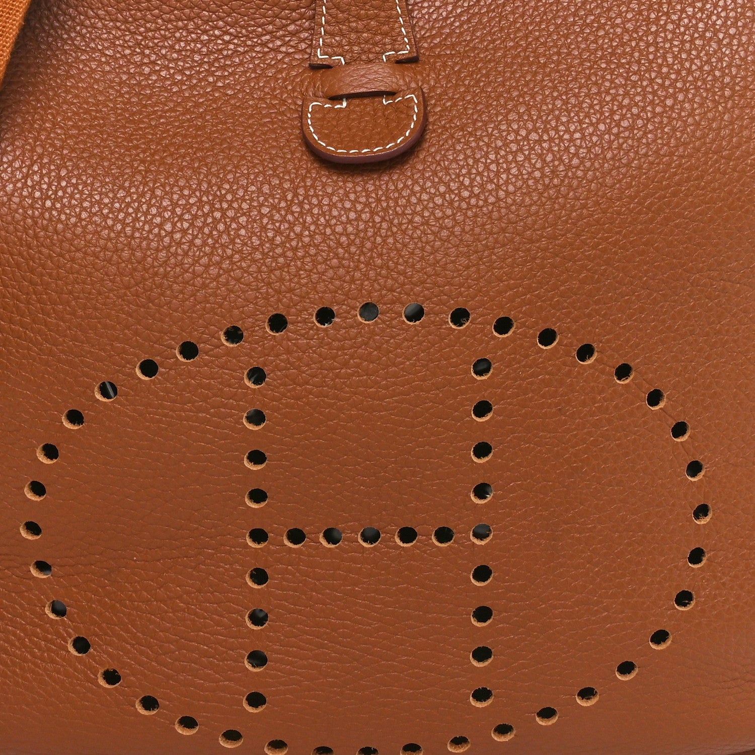 Hermes Taurillon Clemence Evelyne III GM Gold 8 of 10