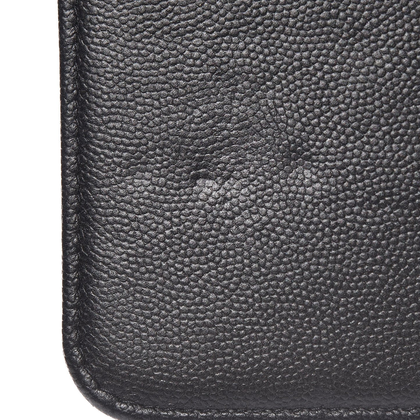 Caviar Quilted Boy Wallet On Chain WOC So Black