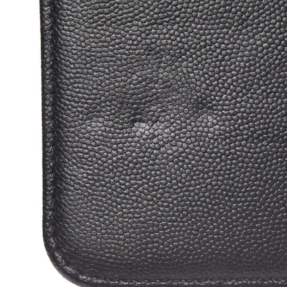 Chanel Caviar Quilted Boy Wallet On Chain WOC So Black 9 of 14