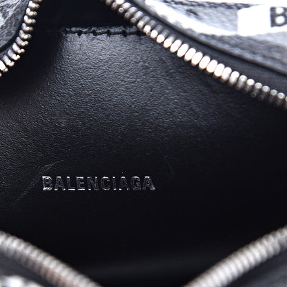 Balenciaga Coated Canvas Losange Monogram XS Camera Bag Black Grey 5 of 8