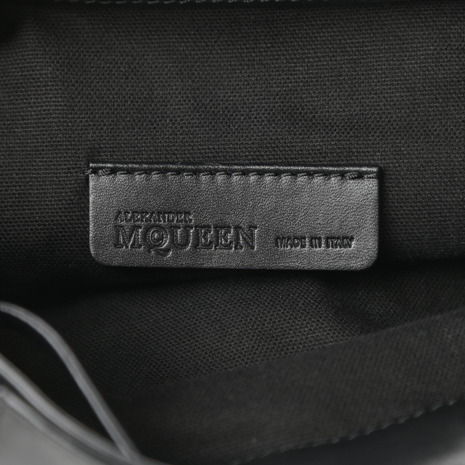 Alexander McQueen Calfskin Studded Padlock Backpack Black 7 of 15