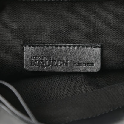 Alexander McQueen Calfskin Studded Padlock Backpack Black 7 of 15