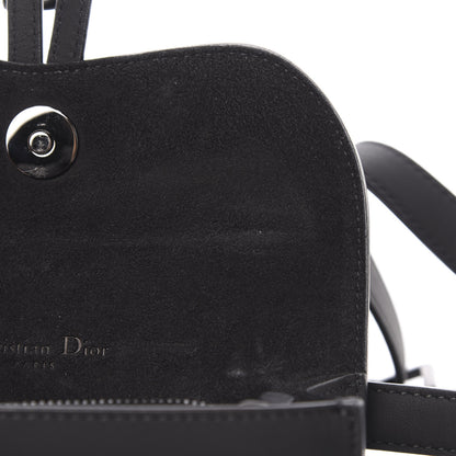 Christian Dior Ultra Matte Calfskin Saddle Belt Bag Black 12 of 13