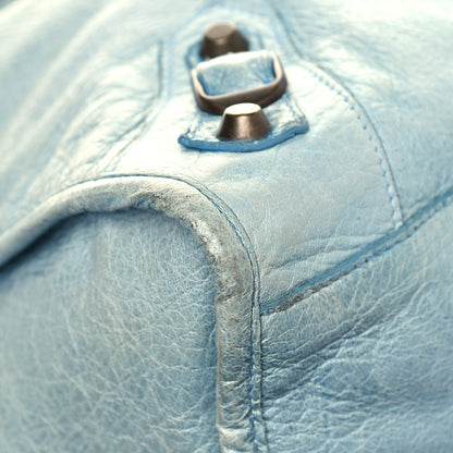 Balenciaga Agneau Classic Hardware City Bleu Acier 8 of 21