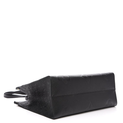 Louis Vuitton Empreinte Monogram Giant Onthego GM Black 3 of 9