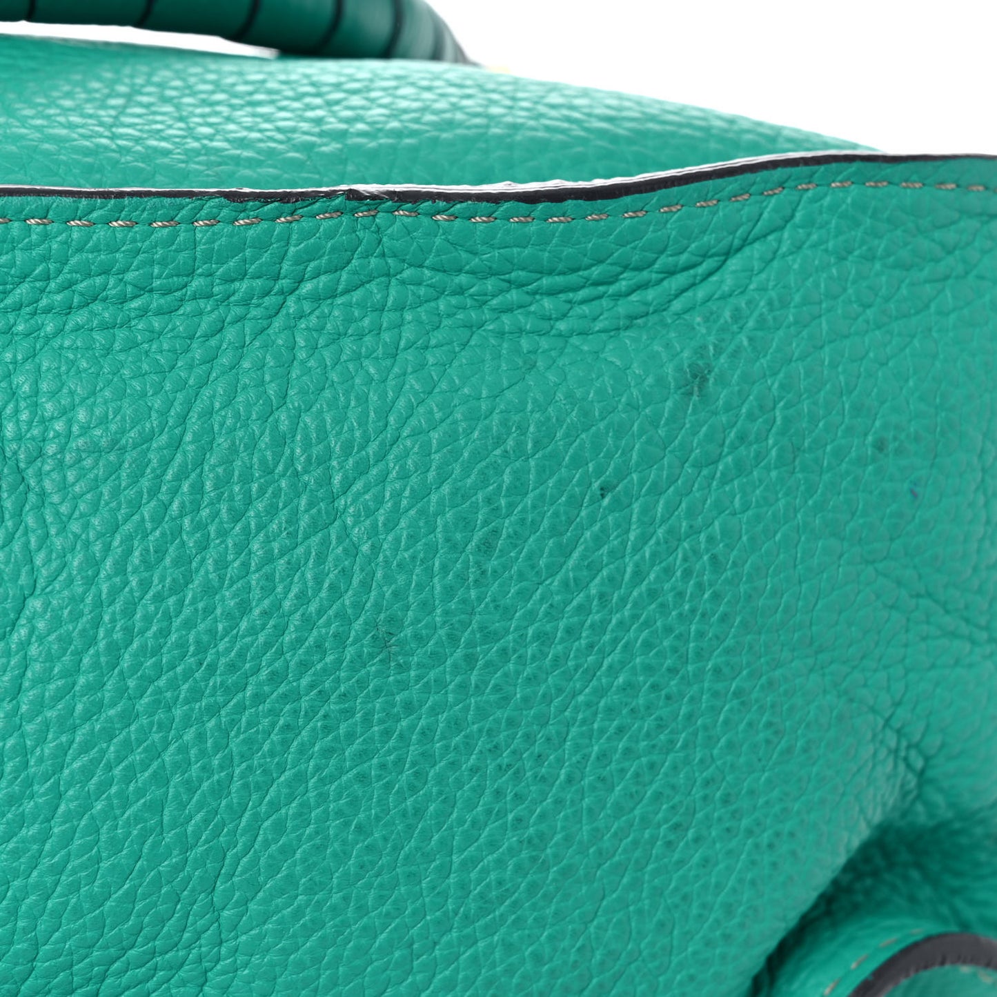 Calfskin Medium Marcie Satchel Jade Green