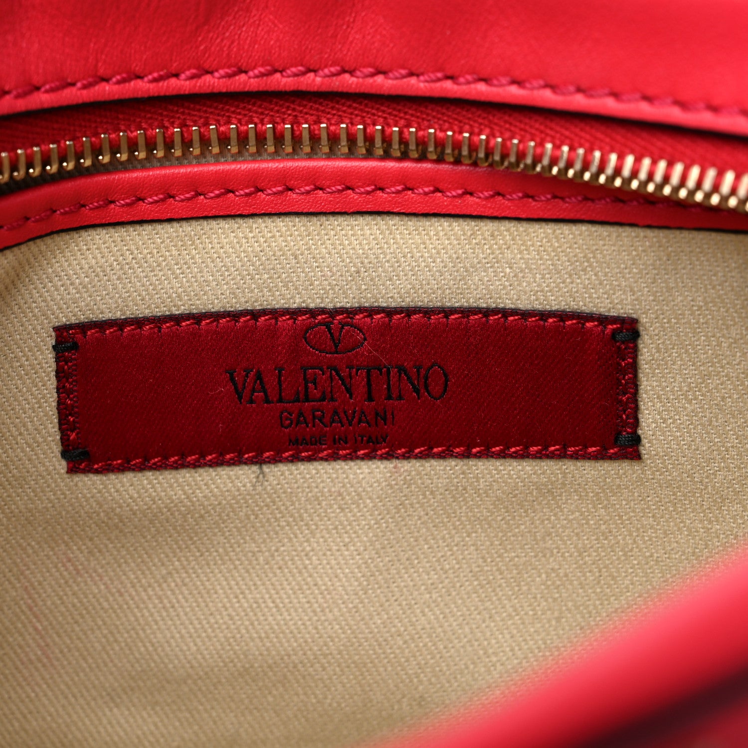 Valentino Garavani Calfskin Rockstud Camera Crossbody Bag Deep Coral 6 of 10