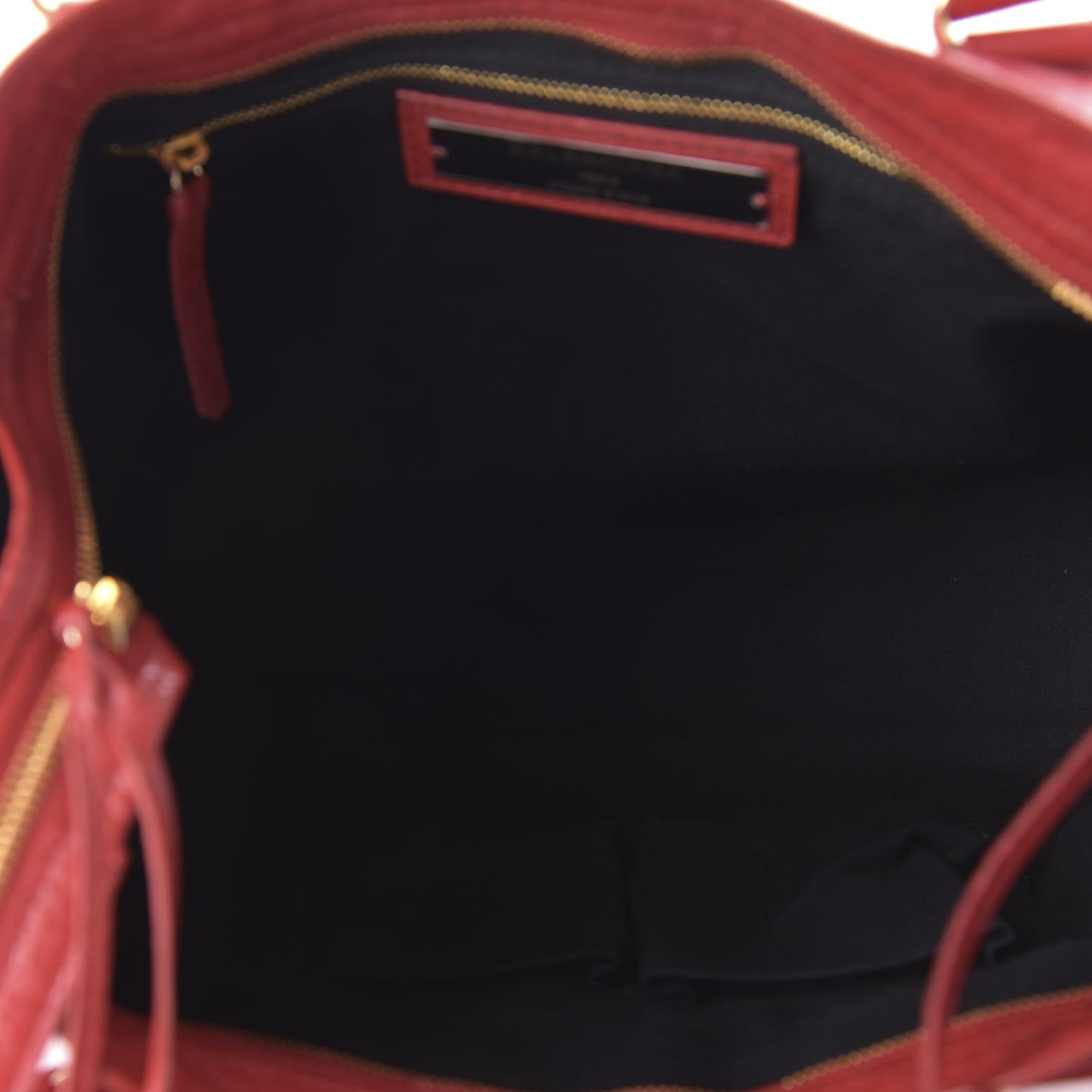 Agneau Classic Gold Hardware City Rouge Groseille