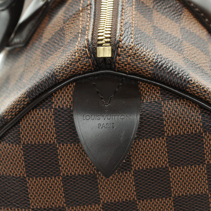 Louis Vuitton Damier Ebene Speedy 30 5 of 8