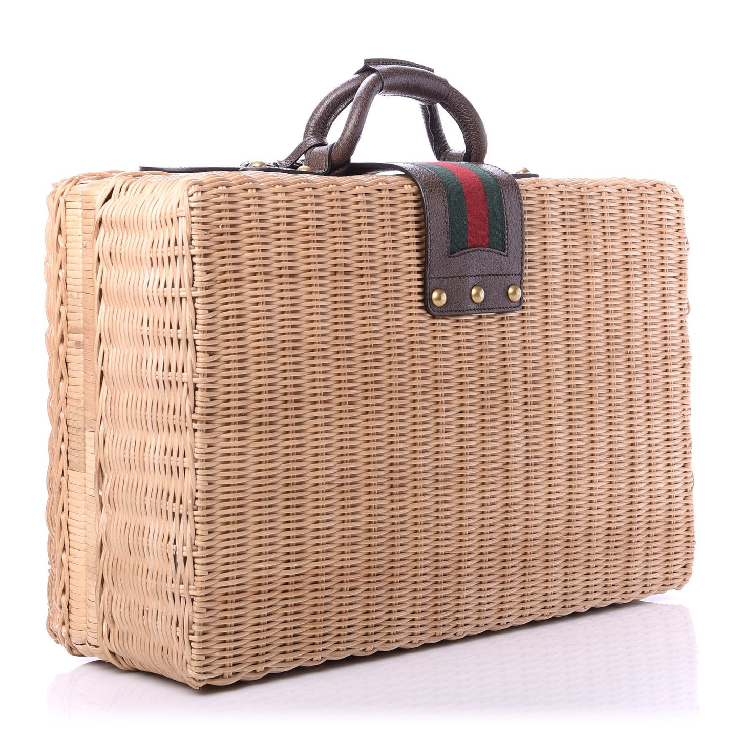 Wicker Web Suitcase