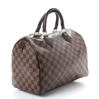 Louis Vuitton Damier Ebene Speedy 30 3 of 10